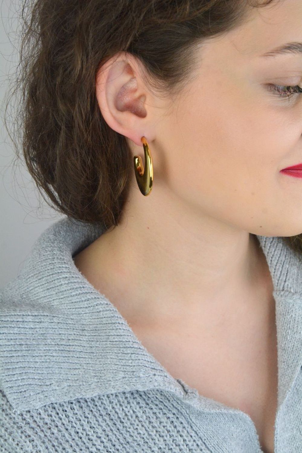 Kolczyki damskie Nomination Italy Ecclettica złote stal szlachetna 134319 012.jpg